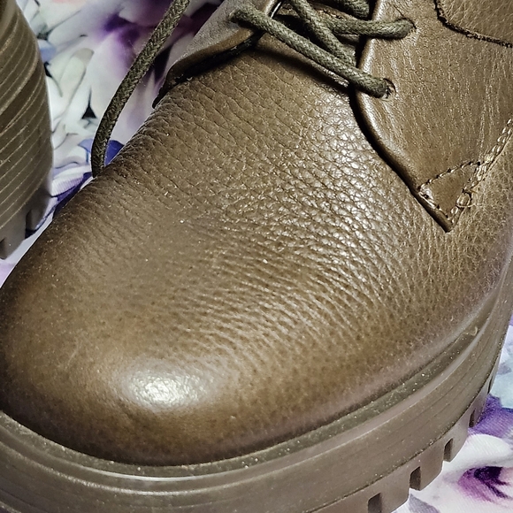 Franco Sarto Brown Leather Boots - Picture 7 of 9